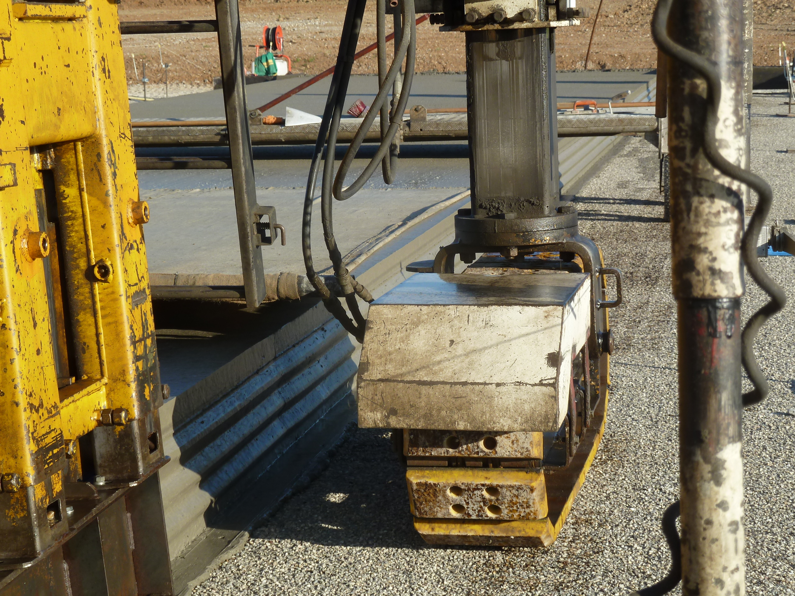 Chantier référence Béton Michel : Tarmac zone 4 EuroAirport