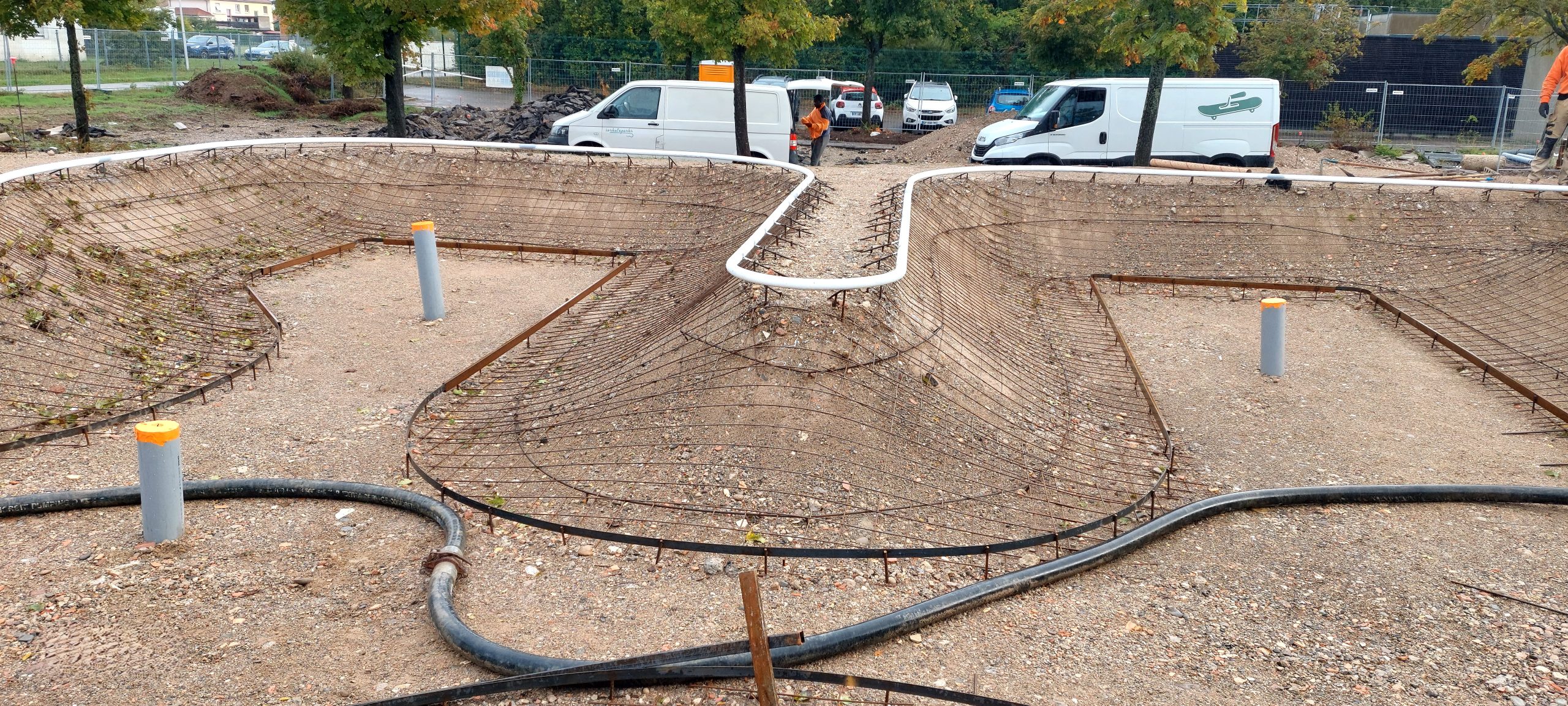 Chantier référence Béton Michel : Skatepark Wittelsheim