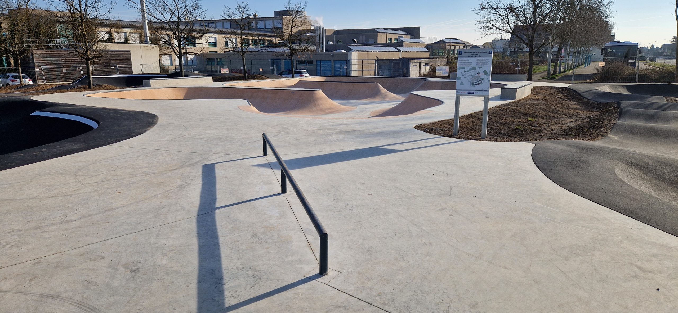 Chantier référence Béton Michel : Skatepark Wittelsheim