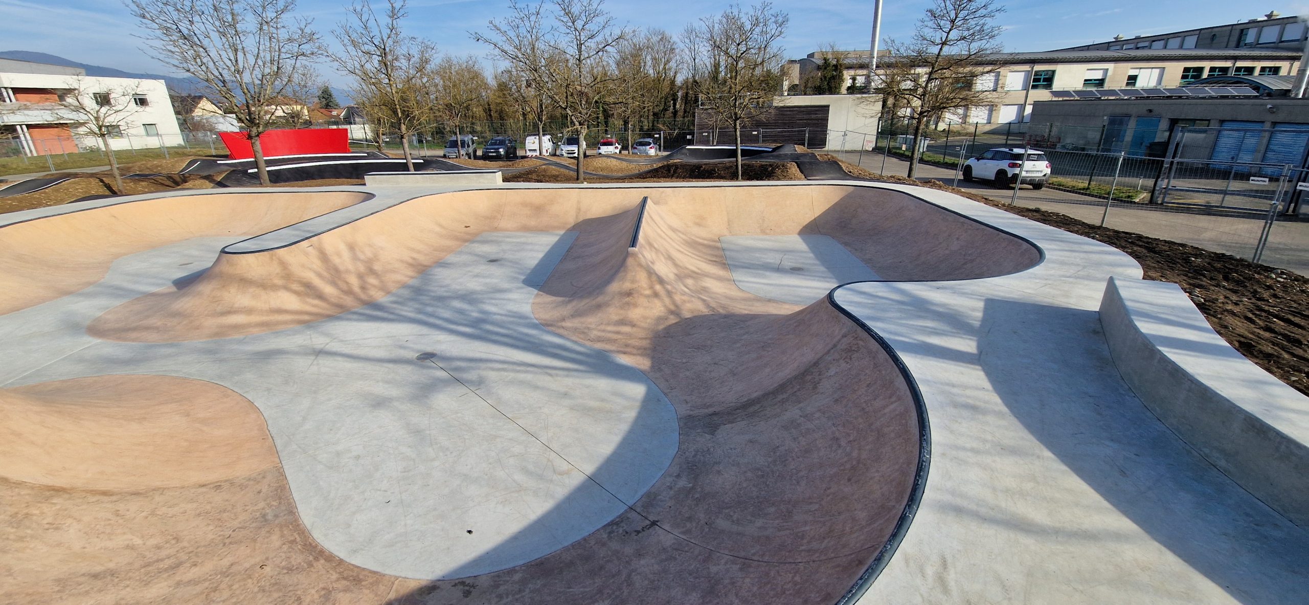 Chantier référence Béton Michel : Skatepark Wittelsheim