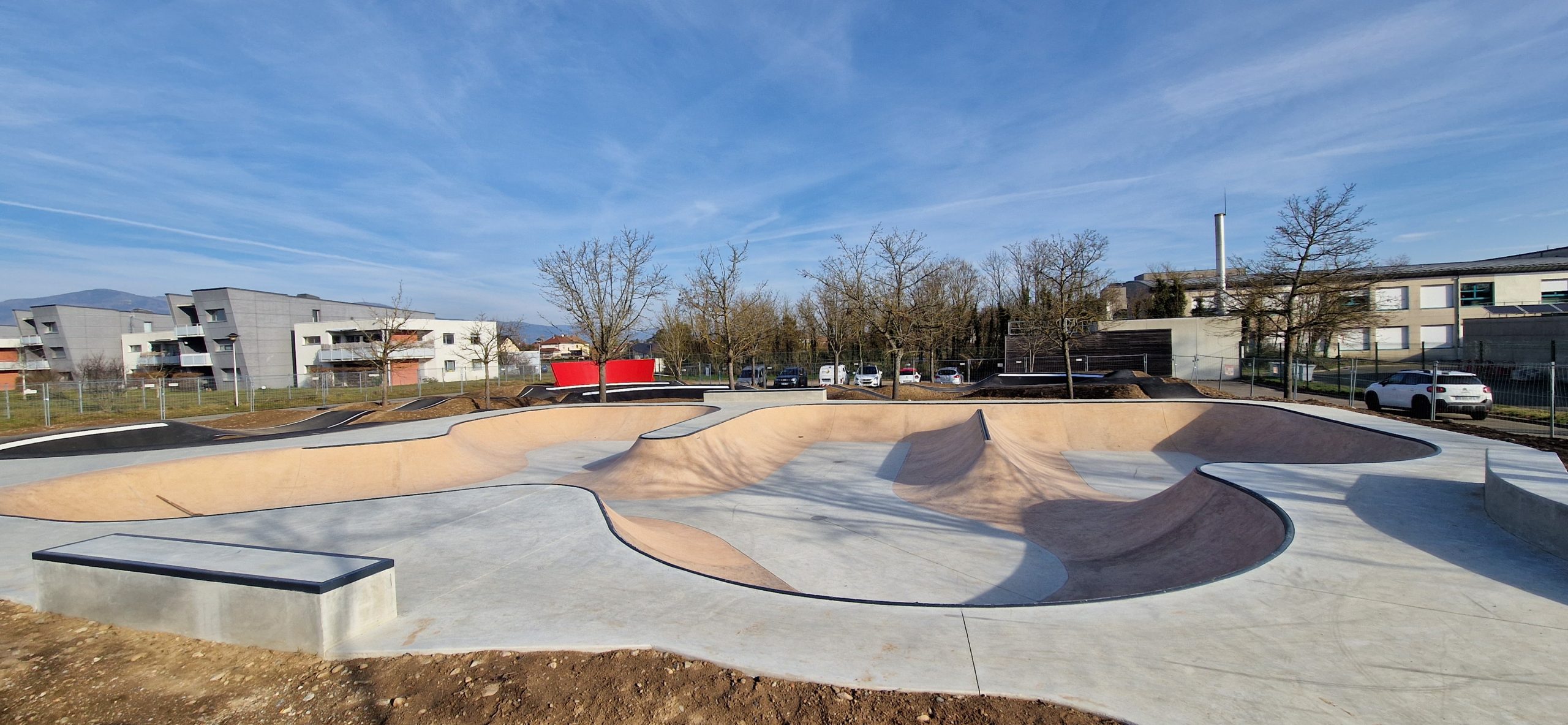 Chantier référence Béton Michel : Skatepark Wittelsheim
