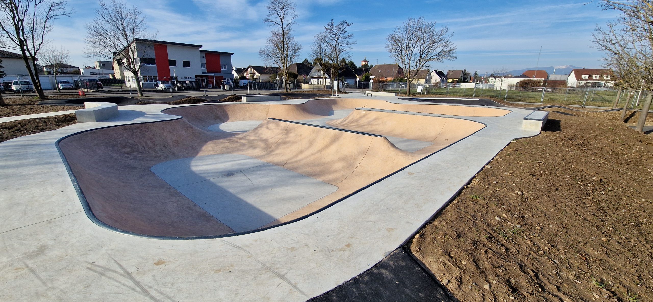 Chantier référence Béton Michel : Skatepark Wittelsheim