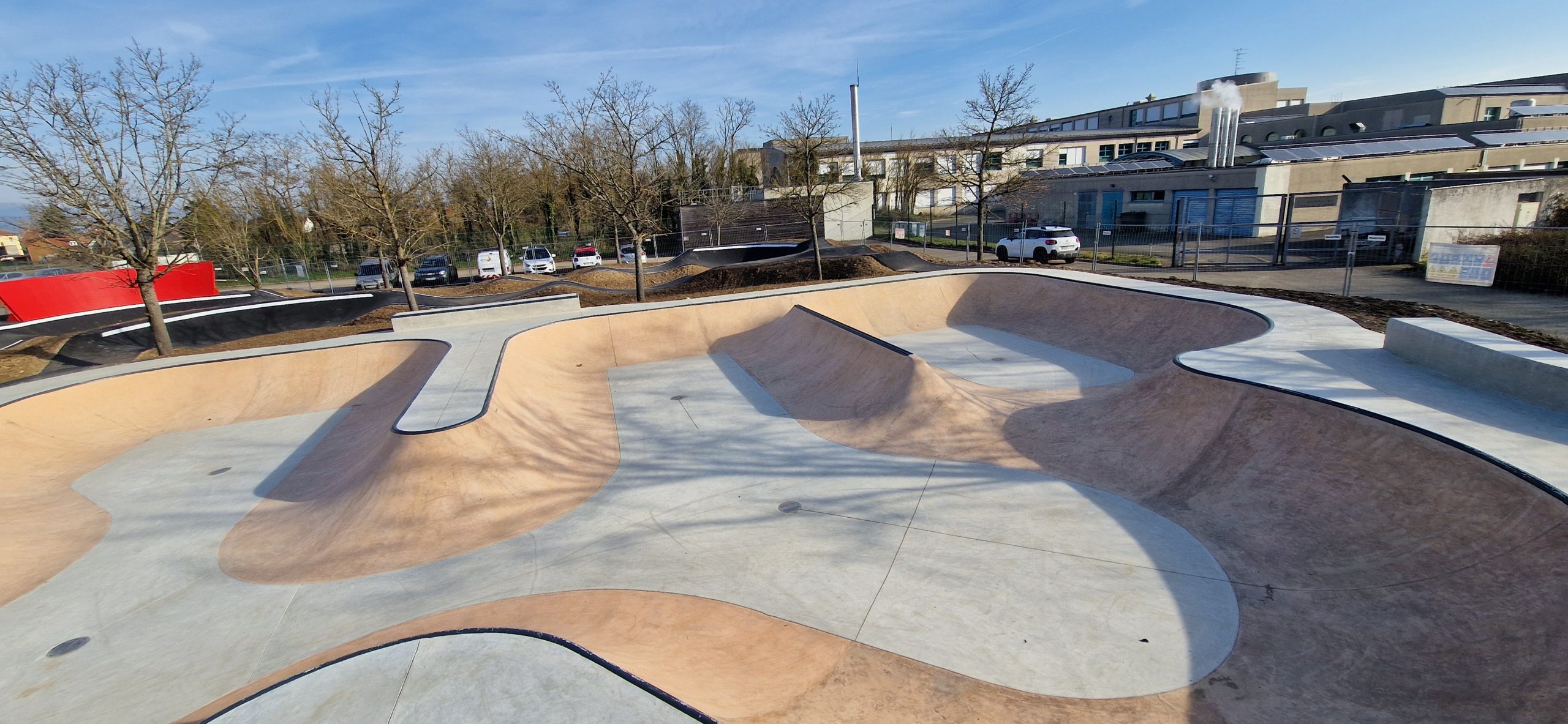 Chantier référence Béton Michel : Skatepark Wittelsheim