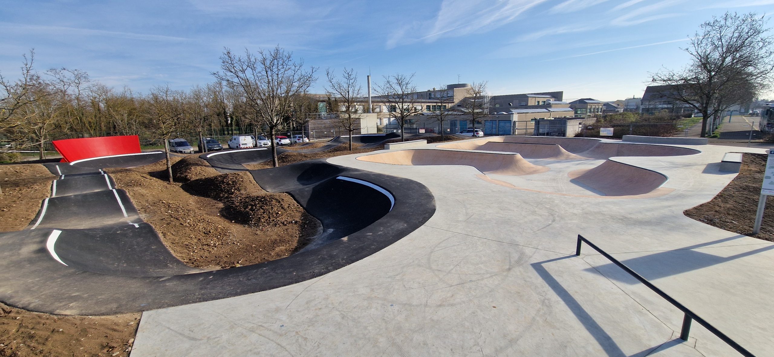 Chantier référence Béton Michel : Skatepark Wittelsheim