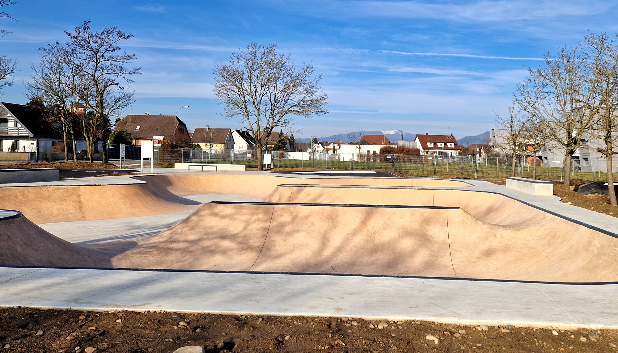 Construction de deux Skateparks